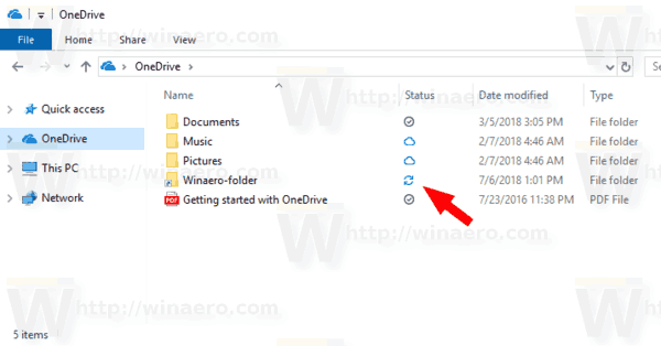 Windows 10 OneDrive Added Directory Junction